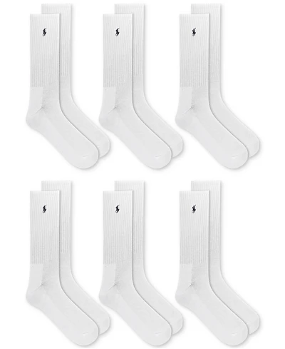 Polo Ralph Lauren Men's 6-Pk. Performance Sport Crew Socks