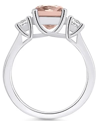 Macy's Morganite (2 ct. t.w.) and Diamond (1/3 Ring 14K Gold