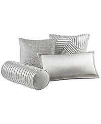 Last Act! Hotel Collection Glint Bolster Decorative Pillow, 8" x 20", Exclusively at Macy's