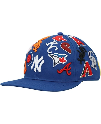 Men's Pro Standard Royal Mlb Pro League Wool Snapback Hat