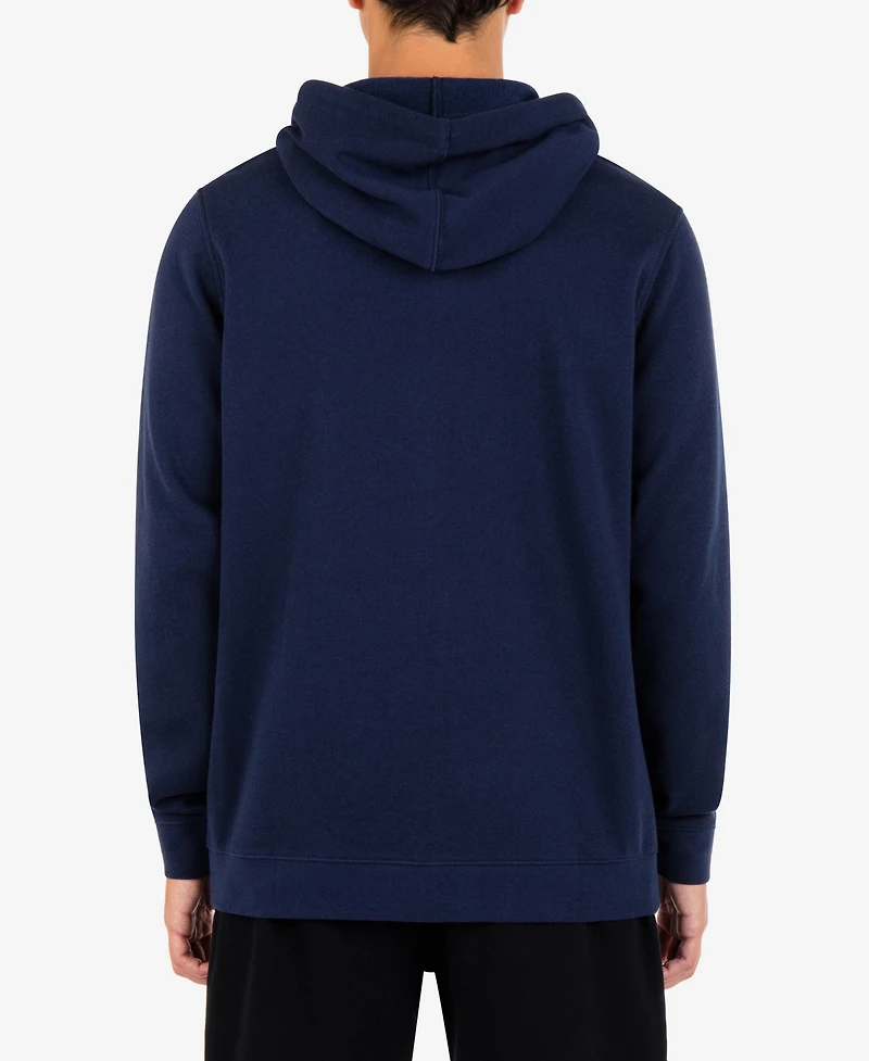 Hurley Men's Icon Chest Logo Full Zip Hooded Sweatshirt