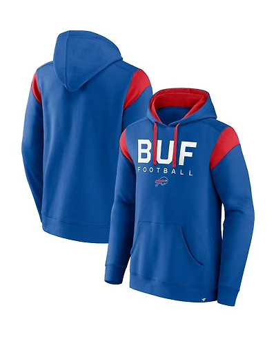 Men's Fanatics Royal Buffalo Bills Call The Shot Pullover Hoodie