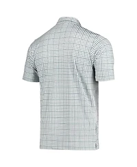 Men's Antigua Gray, Navy Seattle Seahawks Deliver Button-Down Polo Shirt