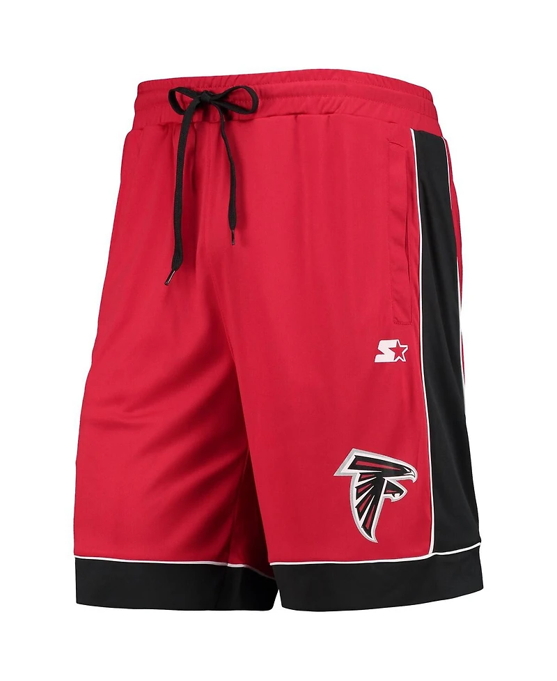 Men's Starter Red, Black Atlanta Falcons Fan Favorite Fashion Shorts
