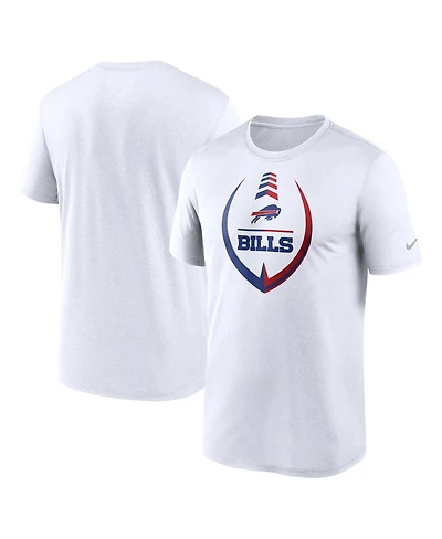 Men's Nike White Buffalo Bills Icon Legend Performance T-shirt