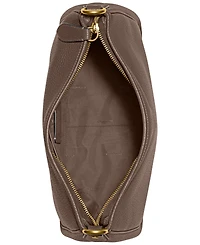 Cary Medium Soft Pebble Leather Shoulder Bag