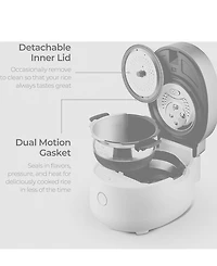 Cuckoo 3-Cup Twin Pressure Induction Heating Rice Cooker