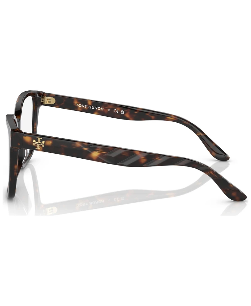 Tory Burch Women's Oval Eyeglasses TY2129U