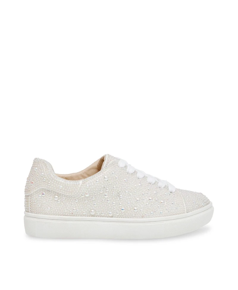 Betsey Johnson Little and Big Girls Sidny Rhinestone Sneakers