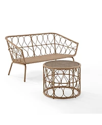 Juniper 2 Piece Outdoor Wicker Conversation Set