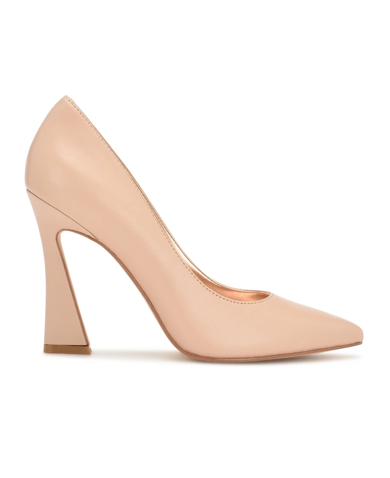 Nine West Women's Trendz Tapered Heel Pointy Toe Dress Pumps