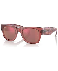 Ray-Ban Mega Wayfarer 52 Unisex Low Bridge Fit Sunglasses
