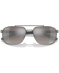 Ray-Ban Men's Polarized Sunglasses, RB370159-yzp