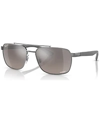 Ray-Ban Men's Polarized Sunglasses, RB370159-yzp