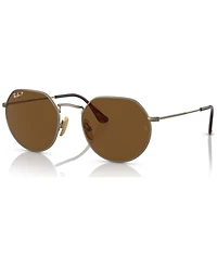 Ray-Ban Unisex Titanium Polarized Sunglasses, RB8165