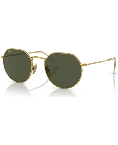 Ray-Ban Unisex Jack Titanium Sunglasses, RB8165