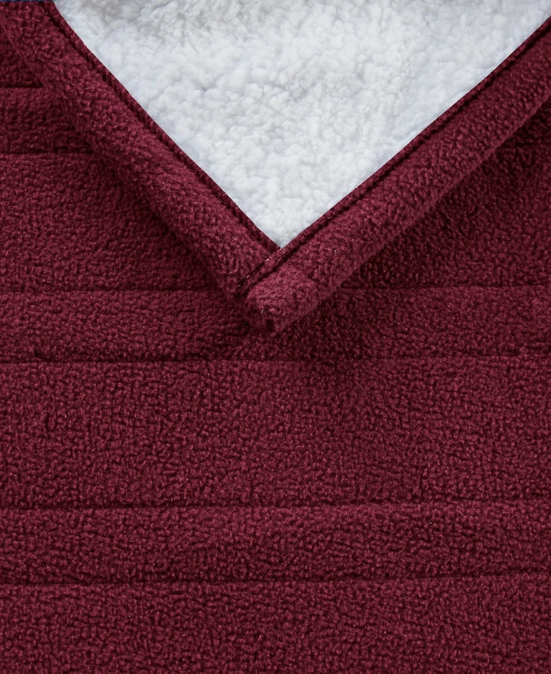 Serta Electric Reversible Fleece to Sherpa Throw, 50" x 60"