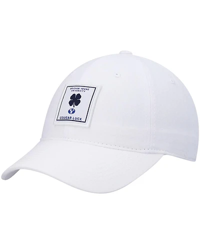 Men's White Byu Cougars Dream Adjustable Hat
