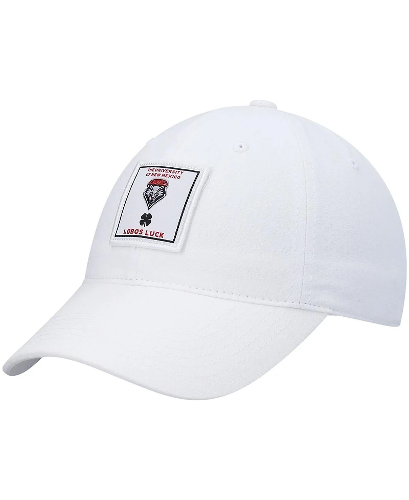 Men's White New Mexico Lobos Dream Adjustable Hat