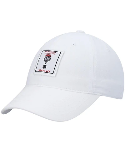 Men's White New Mexico Lobos Dream Adjustable Hat