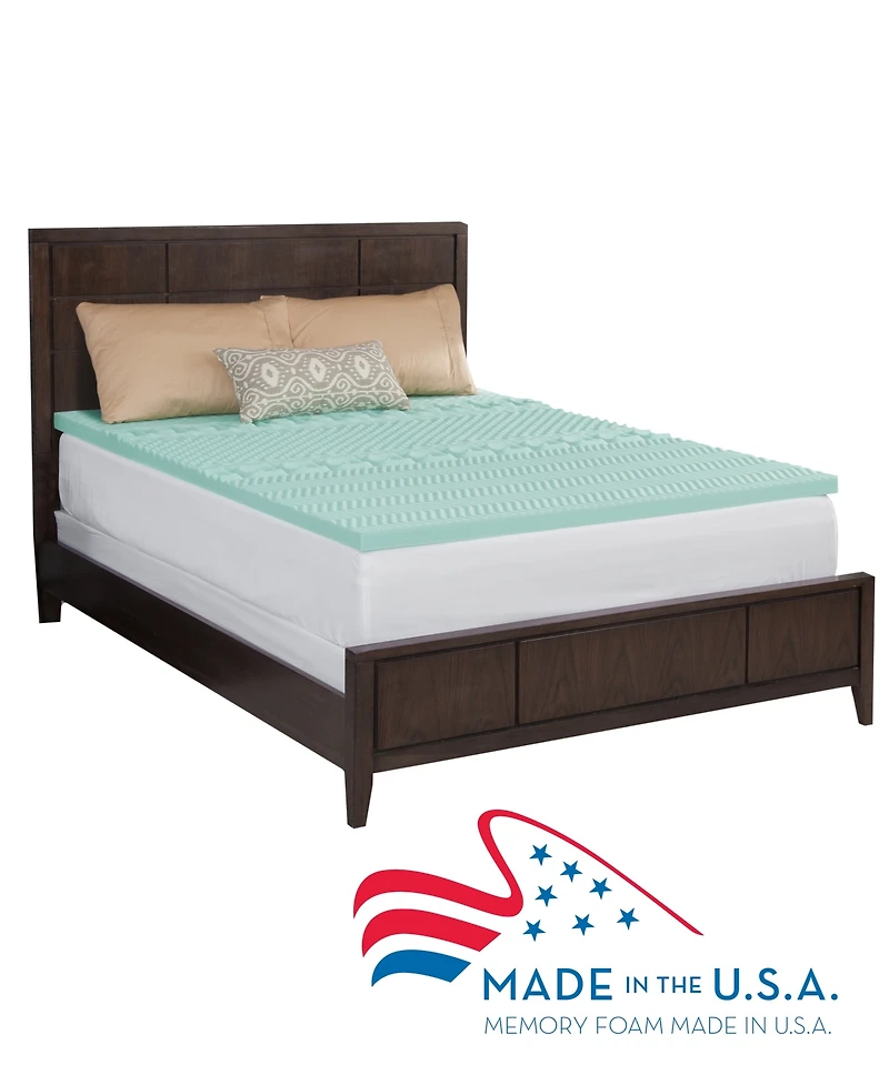 Dream Serenity 3" Memory Foam Mattress Topper, King