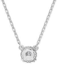 Swarovski Silver-Tone Constella Crystal Pendant Necklace, 14-7/8" + 2" extender