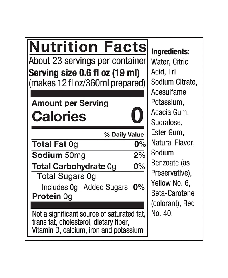 SodaStream Diet Orange Mix Set of 4, 14.88 oz