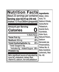 SodaStream Diet Orange Mix Set of 4, 14.88 oz