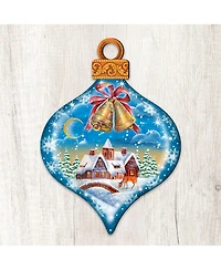 Designocracy Drop Garden Wooden Decor
