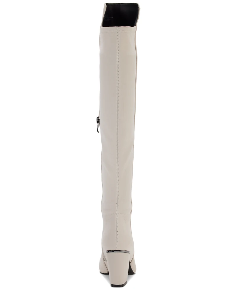 Dkny Women's Cilli Square-Toe Knee-High Dress Boots
