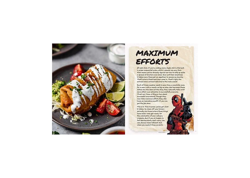 Marvel Comics: Cooking with Deadpool by Marc Sumerak