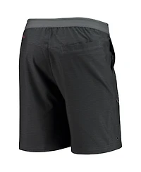 Men's Columbia Heathered Charcoal Florida State Seminoles Twisted Creek Omni-Shield Shorts