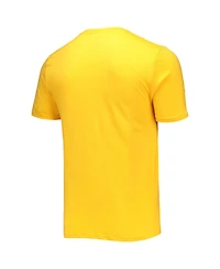 Men's Concepts Sport Heathered Charcoal, Yellow Wichita State Shockers Meter T-shirt and Pants Sleep Set