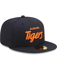 Men's New Era Navy Auburn Tigers Griswold 59FIFTY Fitted Hat