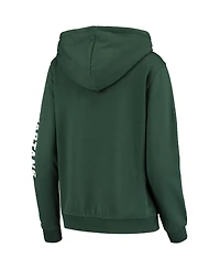 Women's Colosseum Green Michigan State Spartans Loud and Proud Pullover Hoodie