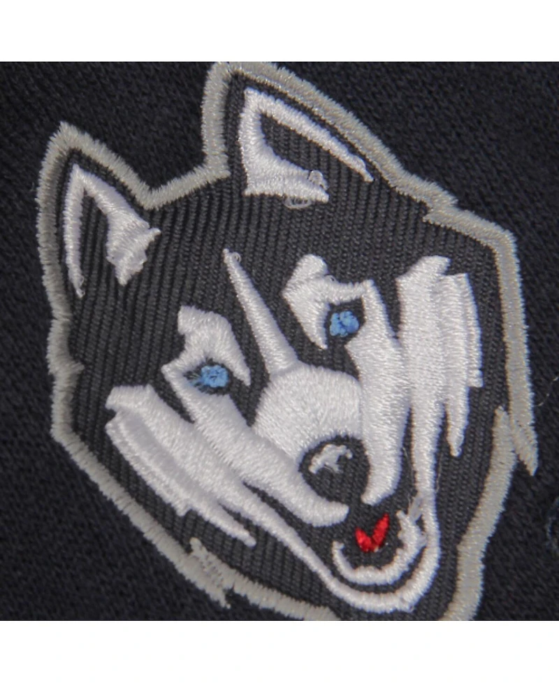 Women's Colosseum Navy UConn Huskies Arched Name Full-Zip Hoodie