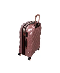 it Luggage St Tropez Trois 30" Hardside Checked 8 Wheel Expandable Spinner