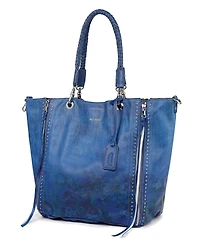 Old Trend Women's Barracuda Hand Painted Clasp Closure Tote Bag