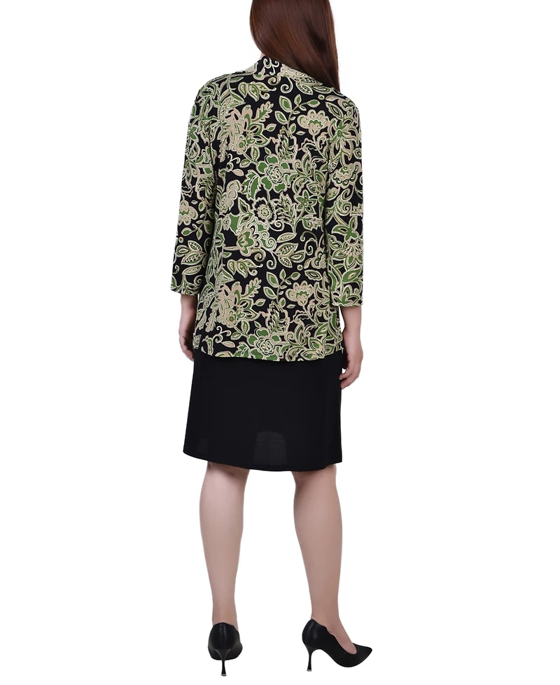 Ny Collection Women's Two Piece Dress Set