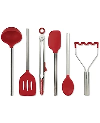 Tovolo 6-Pc. Silicone-Head Kitchen Utensil Set