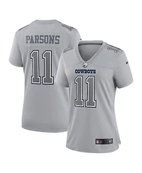 Women's Nike Micah Parsons Gray Dallas Cowboys Atmosphere Fashion Game Jersey