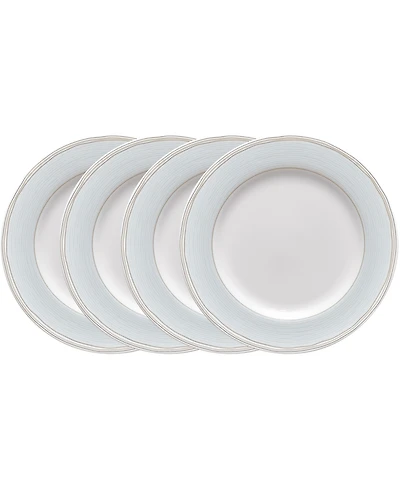 Noritake Linen Road Set of 4 Bread Butter and Appetizer Plates, Service For 4