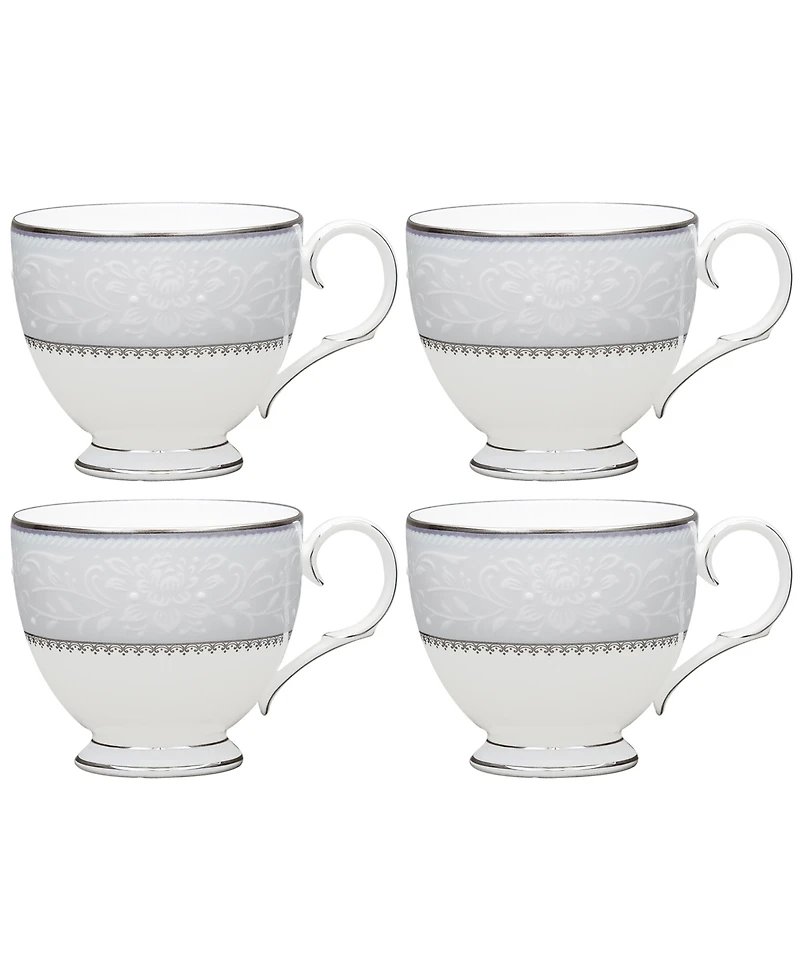 Noritake Brocato Set of 4 Cups, Service For 4