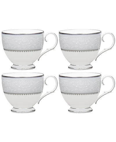 Noritake Brocato Set of 4 Cups, Service For 4
