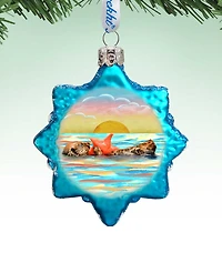 Designocracy Shell Mercury Holiday Ornament