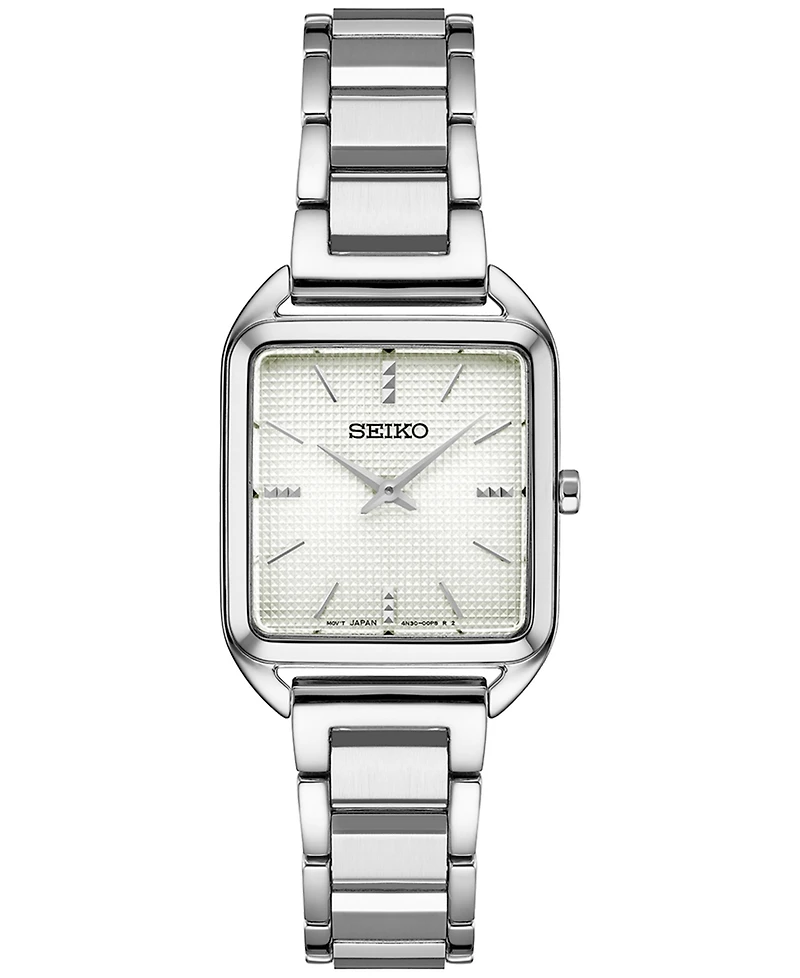 Seiko Women's Essentials Stainless Steel Bracelet Watch 26mm