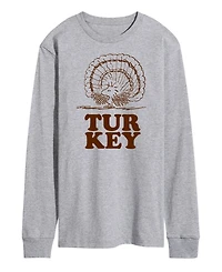 Airwaves Men's Peanuts Turkey Long Sleeve T-shirt