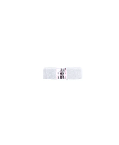 B by Brooks Brothers Rope Stripe Border Turkish Cotton Washcloth, 12" x 12"