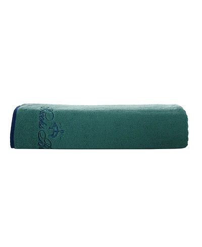Brooks Brothers Contrast Frame Turkish Cotton Bath Sheet, 67" x 35"