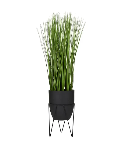 Contemporary Tall Wheatgrass Artificial Plant, 21.4"